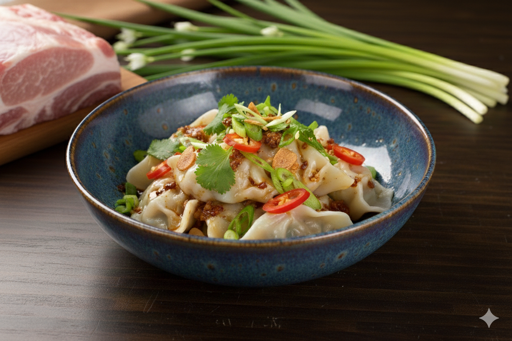 韭菜猪肉水饺 (20pcs)